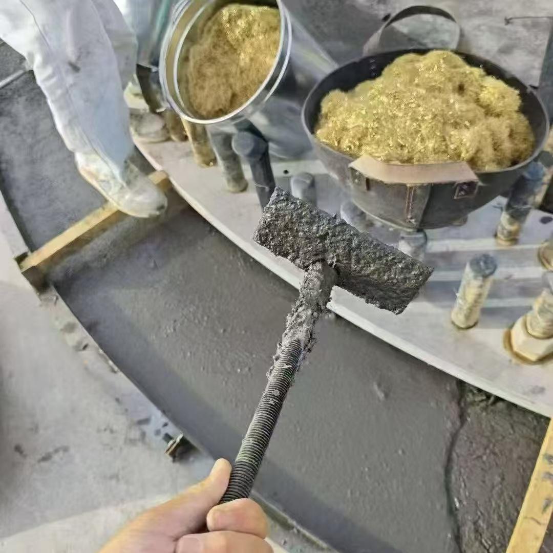 莱州C120钢纤维高强无收灌浆料 轧机压缩机汽轮机发电机锻压设备底座灌浆材料